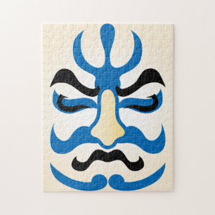 Puzzle Encanto japonés ∣ maquillaje tradicional del teatr