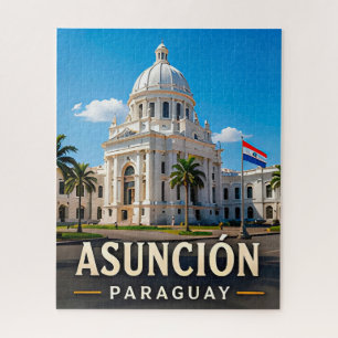 Puzzle Encanto ribereño de Asunción y patrimonio paraguay