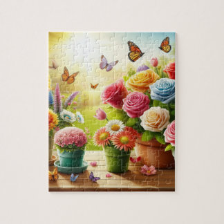 Puzzle Enchanted Blooms