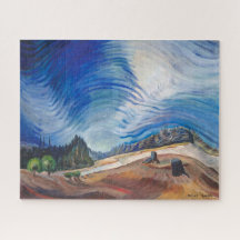 Encima del hoyo de grava | Emily Carr |