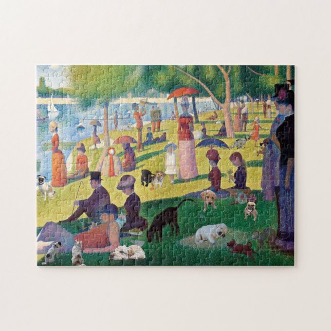 Puzzle Encuentro Dominical De Perros (Horizontal)