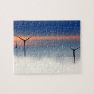 Puzzle Energía alternativa - Energía eólica en las nubes