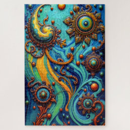 Puzzle Energía del universo: Resumen del patrón barroco