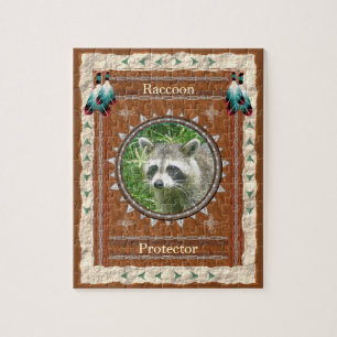 Puzzle Energía Protectora de Mapache