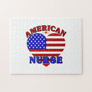 Puzzle Enfermera americana