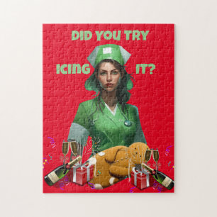 Puzzle Enfermera divertida que la hace Thunder_Cove