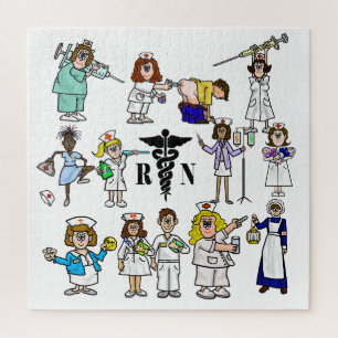 Puzzle Enfermeras En Todas Partes ¡Rompecabezas!