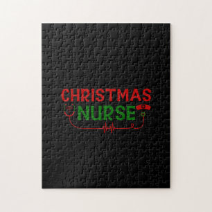 Puzzle Enfermeras Navidades de regalo