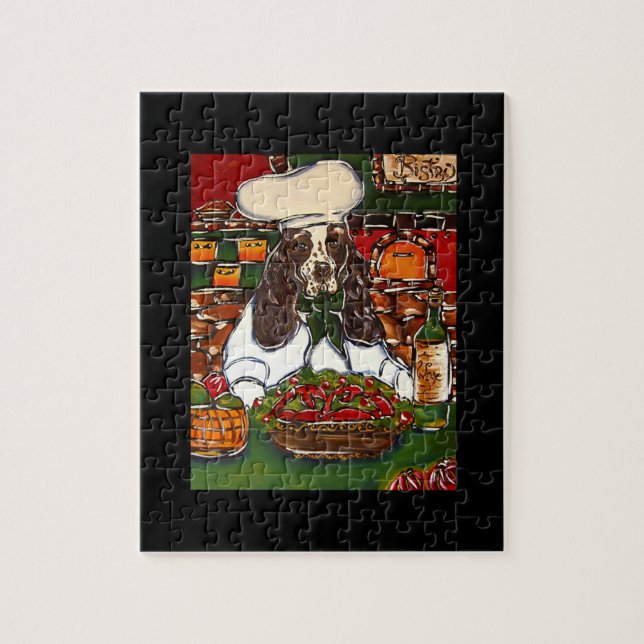 Puzzle English Springer Spaniel (Vertical)