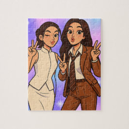 Puzzle Englot Kazz Awards Fun Pose Cam, Engfa & Charlotte