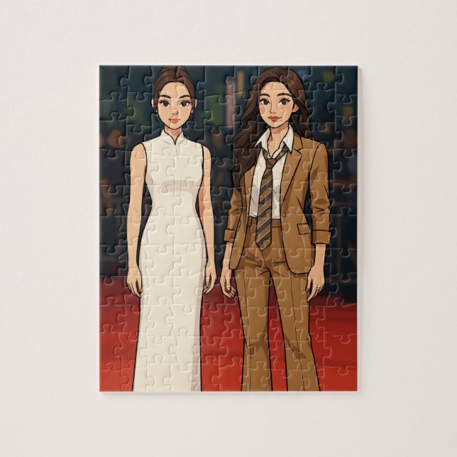 Puzzle Englot Kazz Awards Premire, Engfa & Charlotte  (Vertical)