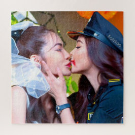 Puzzle Englot Thai GL Halloween Kiss, Engfa and Charlotte