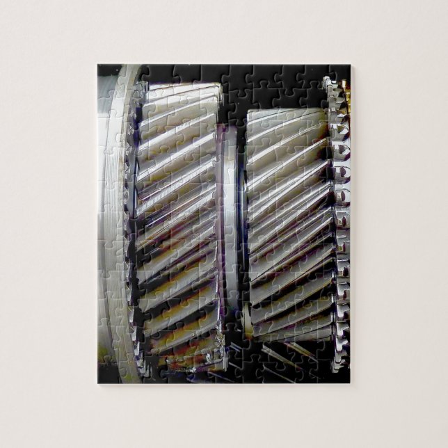 Puzzle Engranajes industriales (Vertical)