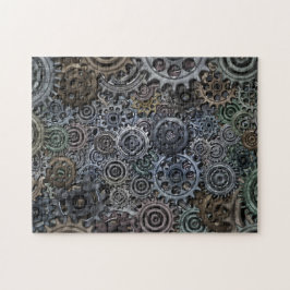 Puzzle Engranajes y perros