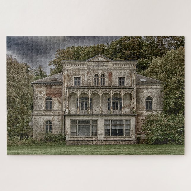 Puzzle enigma de la casa (Horizontal)