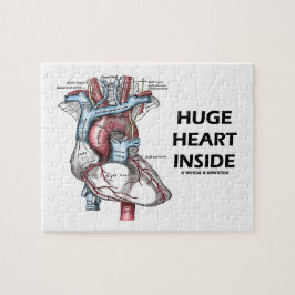 Puzzle Enorme Corazón Interior (Corazón Anatómico)