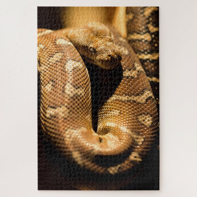 Puzzle Enorme serpiente salvaje (Vertical)