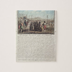 Puzzle Enrique II (1519-59) recibe las llaves de Metz,