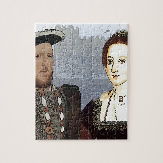 Puzzle Enrique VIII y Ann Boleyn (Vertical)