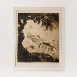 Puzzle Enrojecimiento del viento por Louis Icart