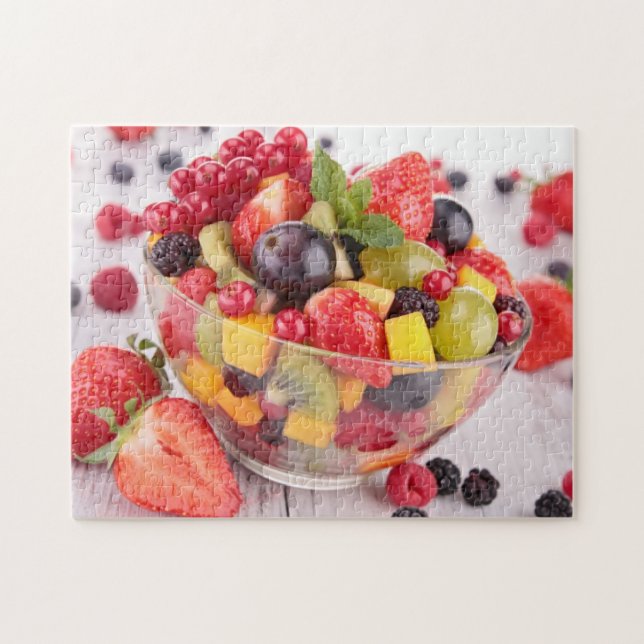 Puzzle Ensalada de fruta fresca (Horizontal)