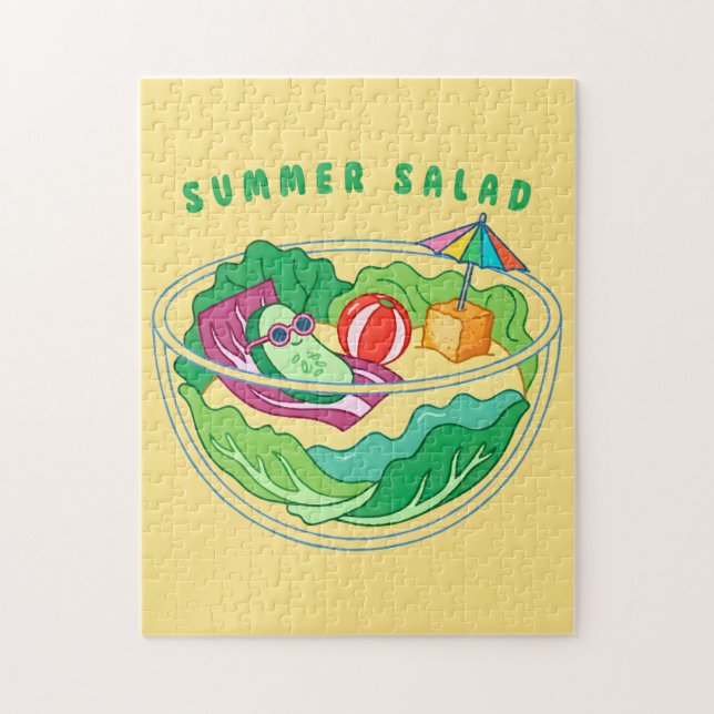 Puzzle Ensalada de Verano (Vertical)