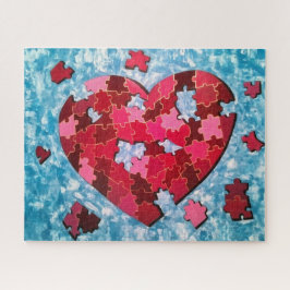 Puzzle Ensamblando lo imperfecto, pedazo por paz