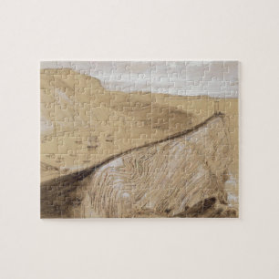 Puzzle Ensenada de Lulworth (w/c, aguazo y grafito en