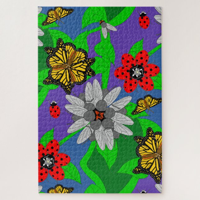 Puzzle Entomólogos Bouquet (Vertical)