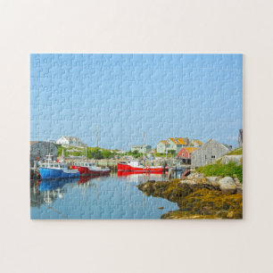Puzzle Entorno del puerto Nueva Escocia.