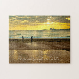 Puzzle Entorno marítimo de veraneo Sunset Beach personali