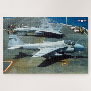 Puzzle ENTRADA A-6E y F-14 TOMCAT (20x30 PULGADAS)