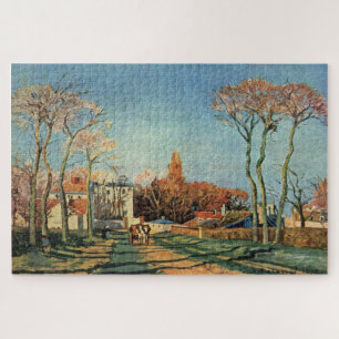 Puzzle Entrada al pueblo de Voisins, Yvelines 1872