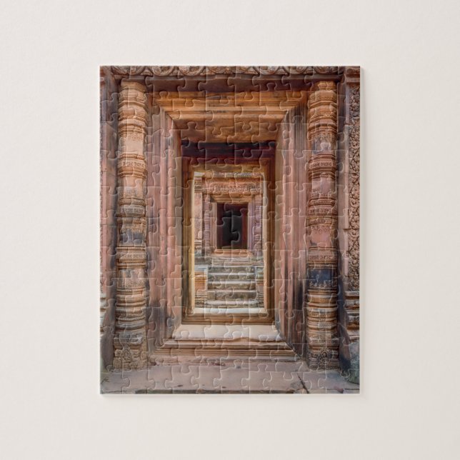 Puzzle Entrada de Angkor Wat, Camboya (Vertical)