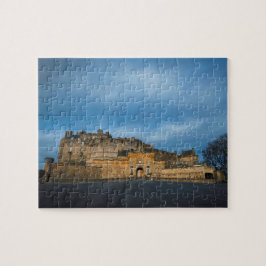 Puzzle Entrada del castillo de Edimburgo, Edimburgo,