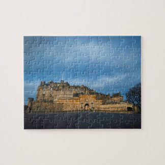 Puzzle Entrada del castillo de Edimburgo, Edimburgo,