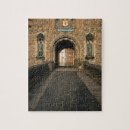 Puzzle Entrada del castillo de Edimburgo, Edimburgo,