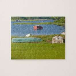 Puzzle Entrada y pantano pintorescos de Cape Cod de los