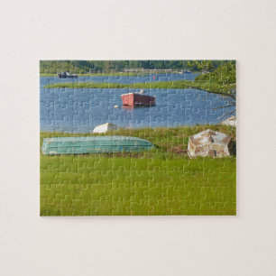 Puzzle Entrada y pantano pintorescos de Cape Cod de los