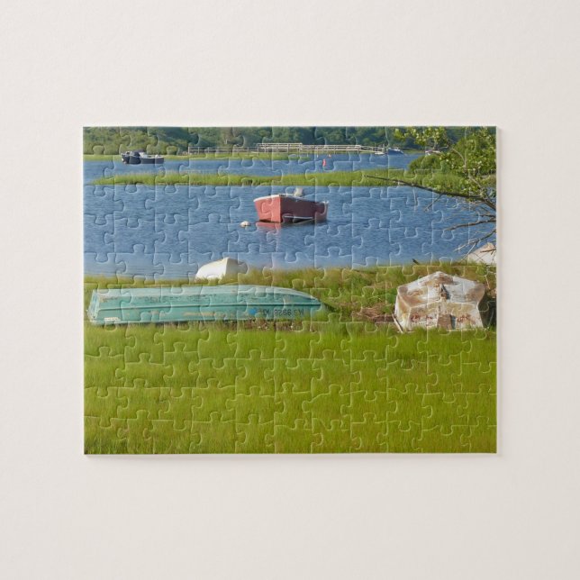 Puzzle Entrada y pantano pintorescos de Cape Cod de los (Horizontal)