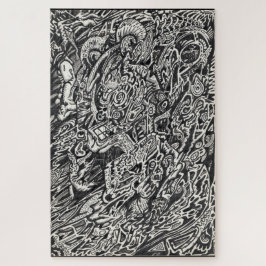 Puzzle Entrar, El hombre de los micro puntos