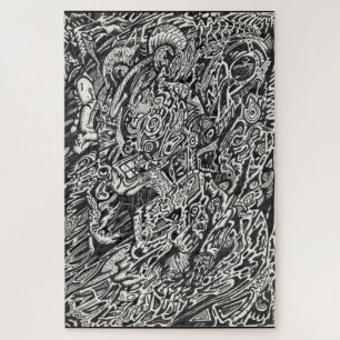 Puzzle Entrar, El hombre de los micro puntos