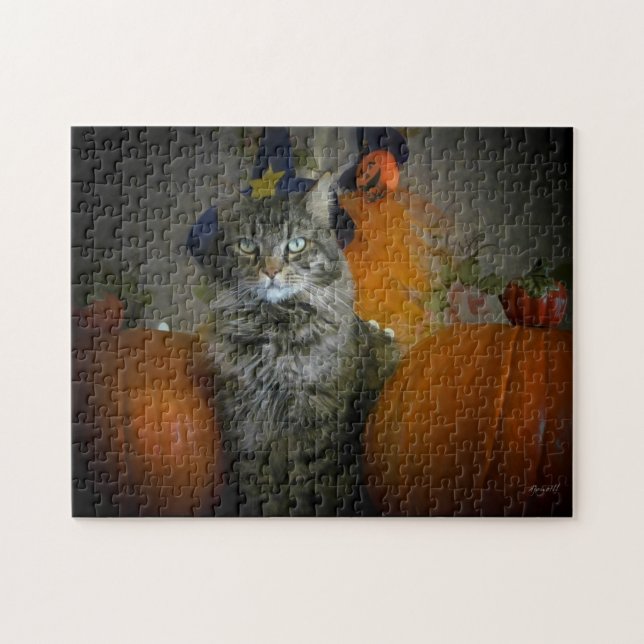 Puzzle Entre las calabazas (Horizontal)