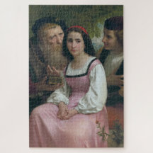 Entre Riches y Amor (por Bouguereau)