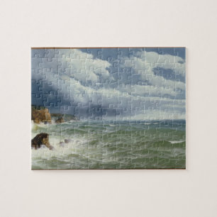Puzzle Enviando en los mares abiertos, 1882 (aceite en