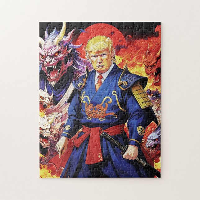 Puzzle Epic Trump Samurai Anime (Vertical)