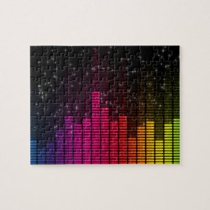 Puzzle Equalizer Disco Ilumina el volumen de música