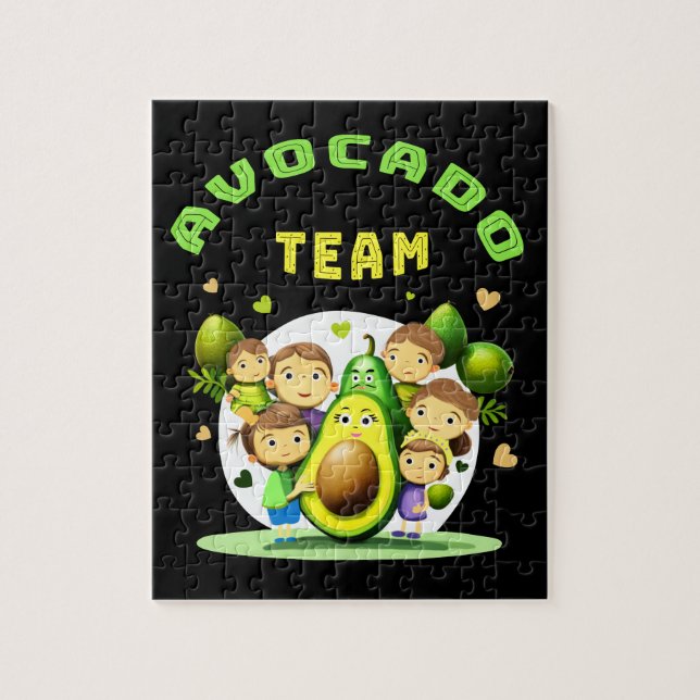 Puzzle Equipo de aguacate (Vertical)