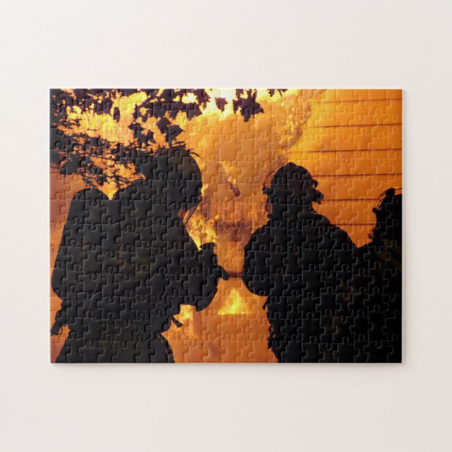 Puzzle Equipo de Bomberos (Horizontal)