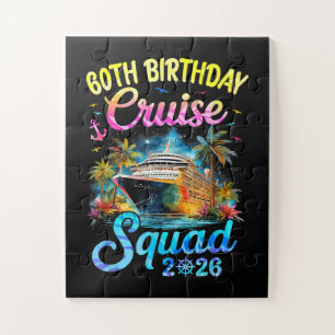 Puzzle Equipo de crucero por el 60 cumpleaños 2026 Fiesta